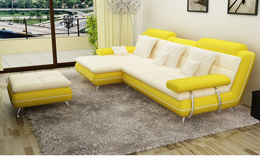 Renown Leather Sofa Lounge Set